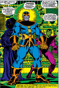 Thanos First Captain Marvel Appearance