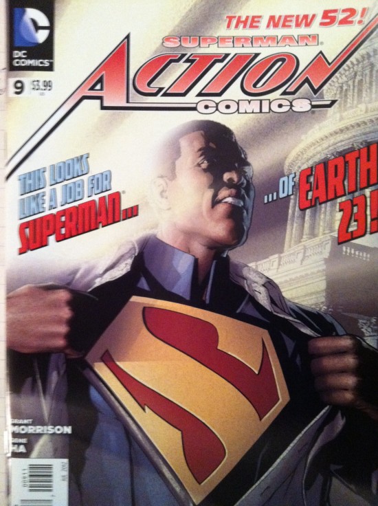 Black Superman President Superman is Black and Awesome