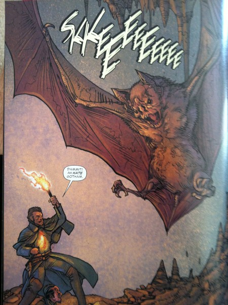 Hex fights Manbat