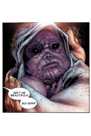 Gross baby thanos