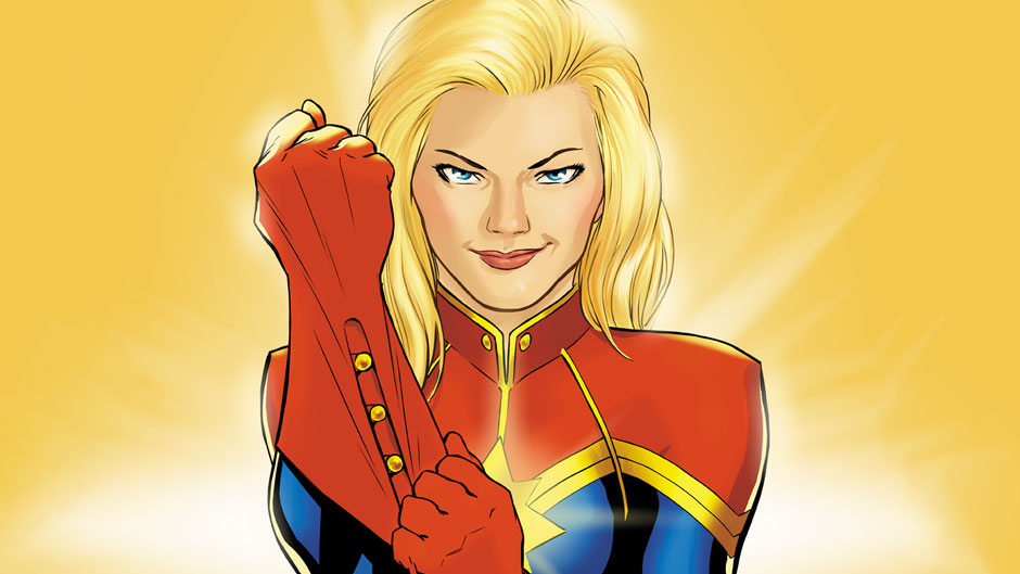 all new marvel now Captain Marvel