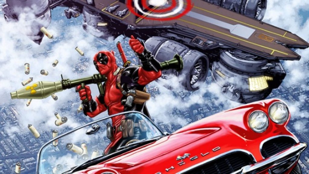 deadpool bazooka hellicarrier