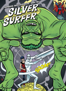 silver-surfer-wacks-the-hulk-with-board