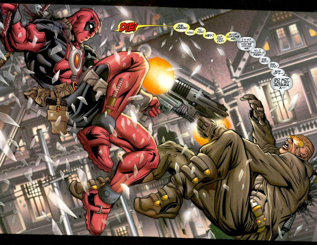 Deadpool versus Agent X