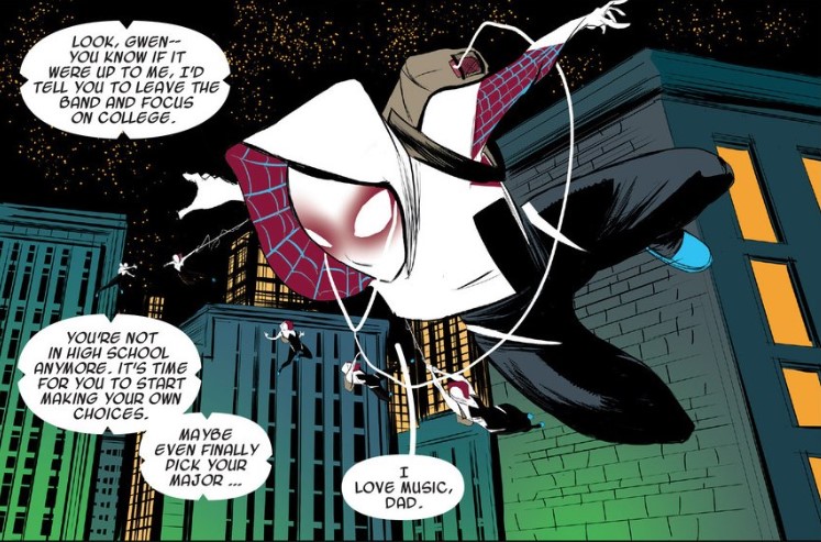 Exclusive Marvel Comics Preview: Meet Gwen Stacy, Spider-Woman in Edge of Spider-Verse #2