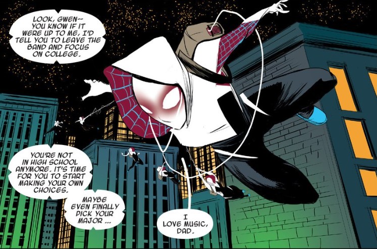 Exclusive Marvel Comics Preview: Meet Gwen Stacy, Spider-Woman in Edge of  Spider-Verse #2