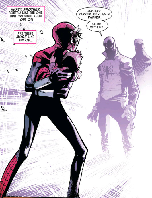 edge of spider verse may day parker