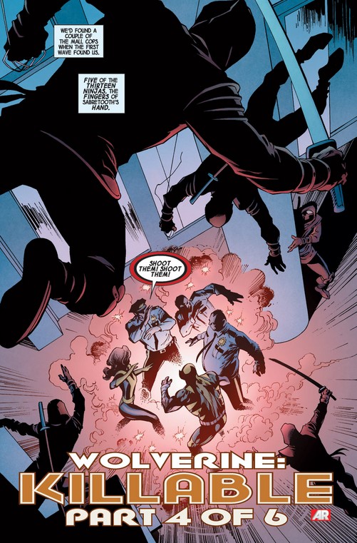 The ninjas attack