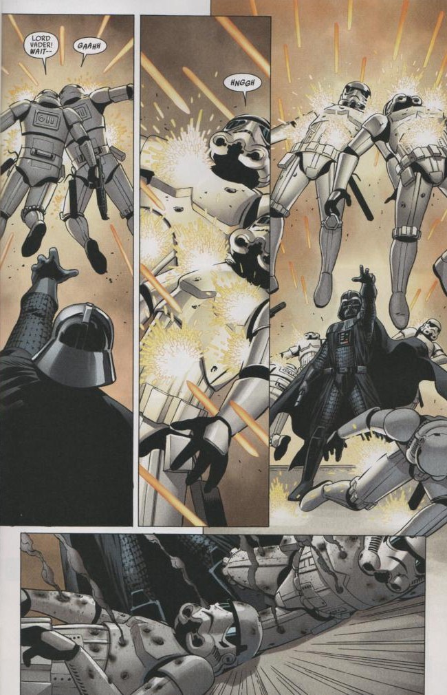 So this is what they meant by "Other duties, as assigned" in the Stormtrooper manual...
