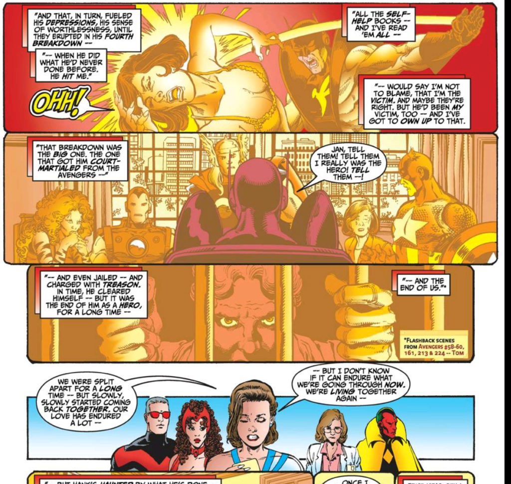 Hank Pyms history as Avenger
