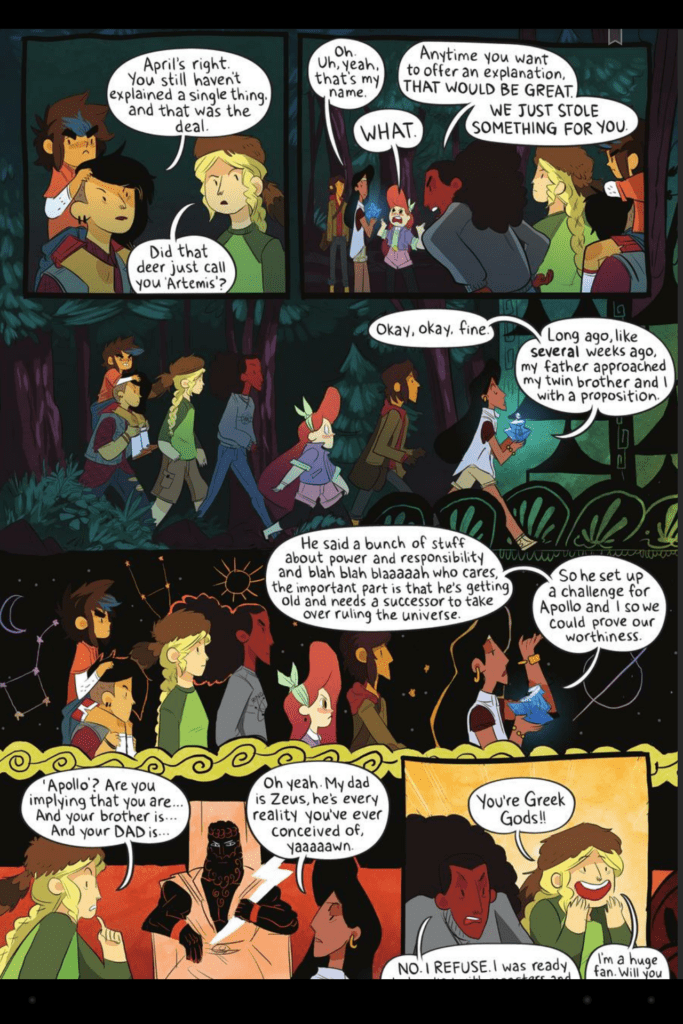 Yeah, I read Lumberjanes