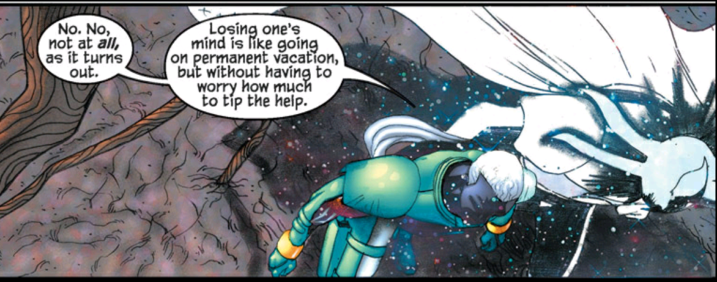 Captain Marvel has lost it