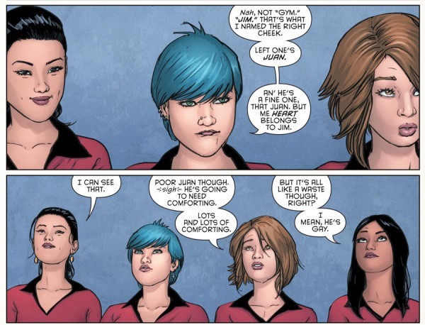 Dick Grayson has a butt