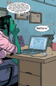 Best single panel featuring support cast member