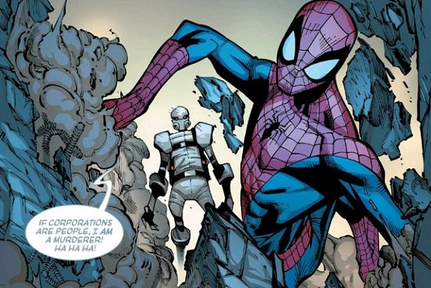 Really, Ghost? You wanna play "What If?" with Parker?! Pick a battle you can win, man!
