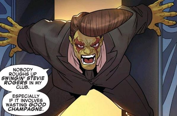 Maybe it's the face tattoos but Drax is looking damn presidential lately...