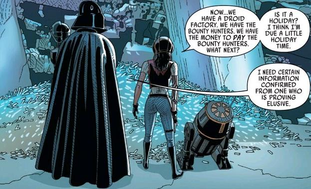 Aphra's next mission: contacting Scrooge McDuck for swimming through absurd sums of money lessons...
