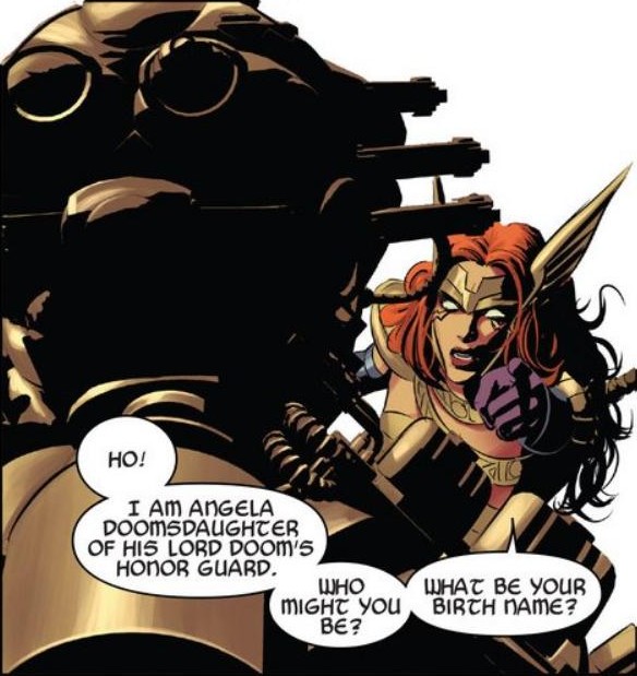"Uh no, she di'n't..."