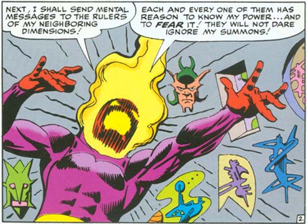 The Dread Dormmamu vs. Doctor Strange!