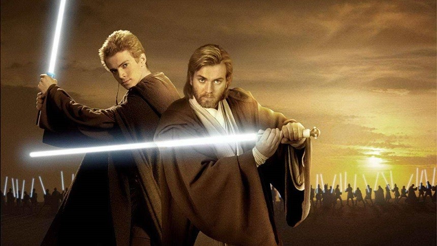 young obi wan and anakin skywalker