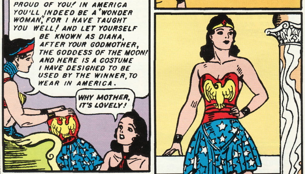 Early Wonder Woman comics