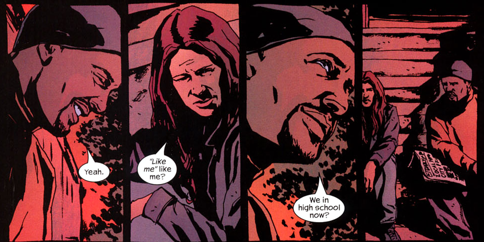 Jessica Jones and Luke Cage