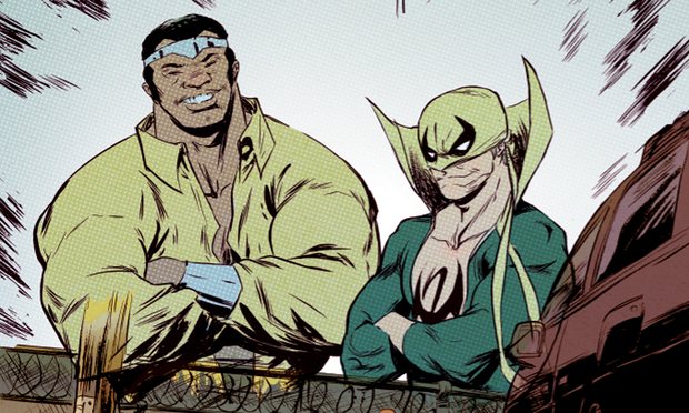 Danny Rand and Luke Cage