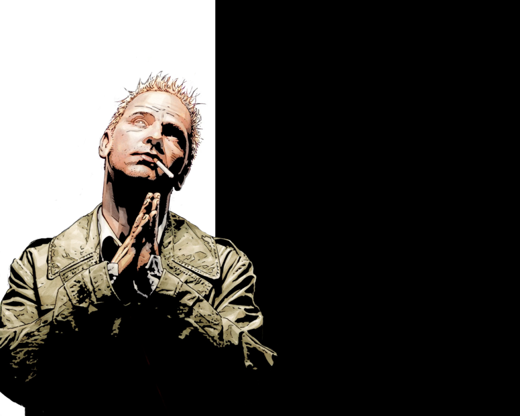 John Constantine has dangerous habits in his comics