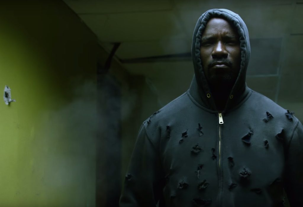 Luke Cage from Marvel on Netflix