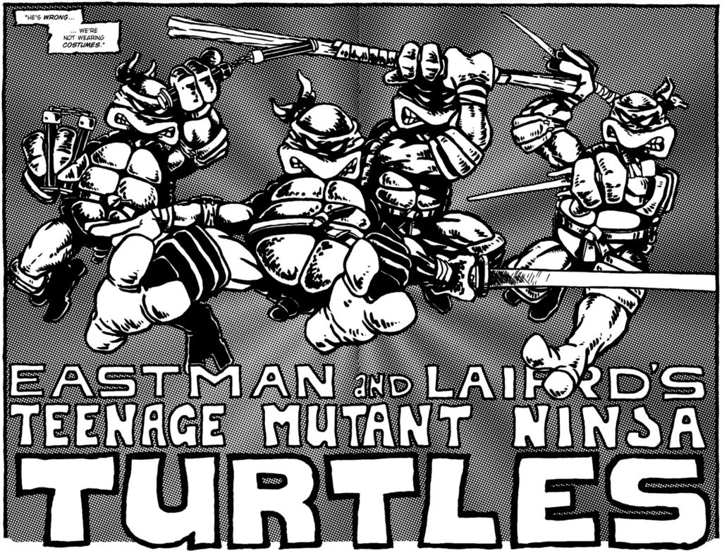 Eastman and Laird's original Turtles comics