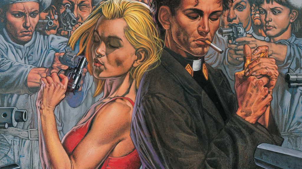 Preacher comics from Garth Ennis and Steve Dillon