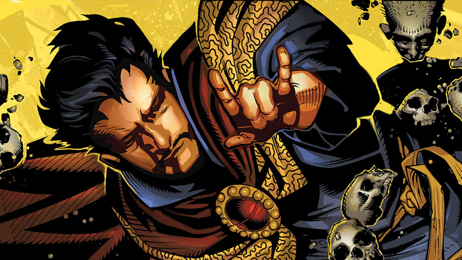 Doctor Strange comics from Jason Aaron and Chris Bachalo