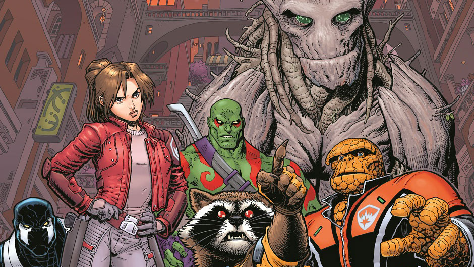 All new Guaridans of the Galaxy by Bendis