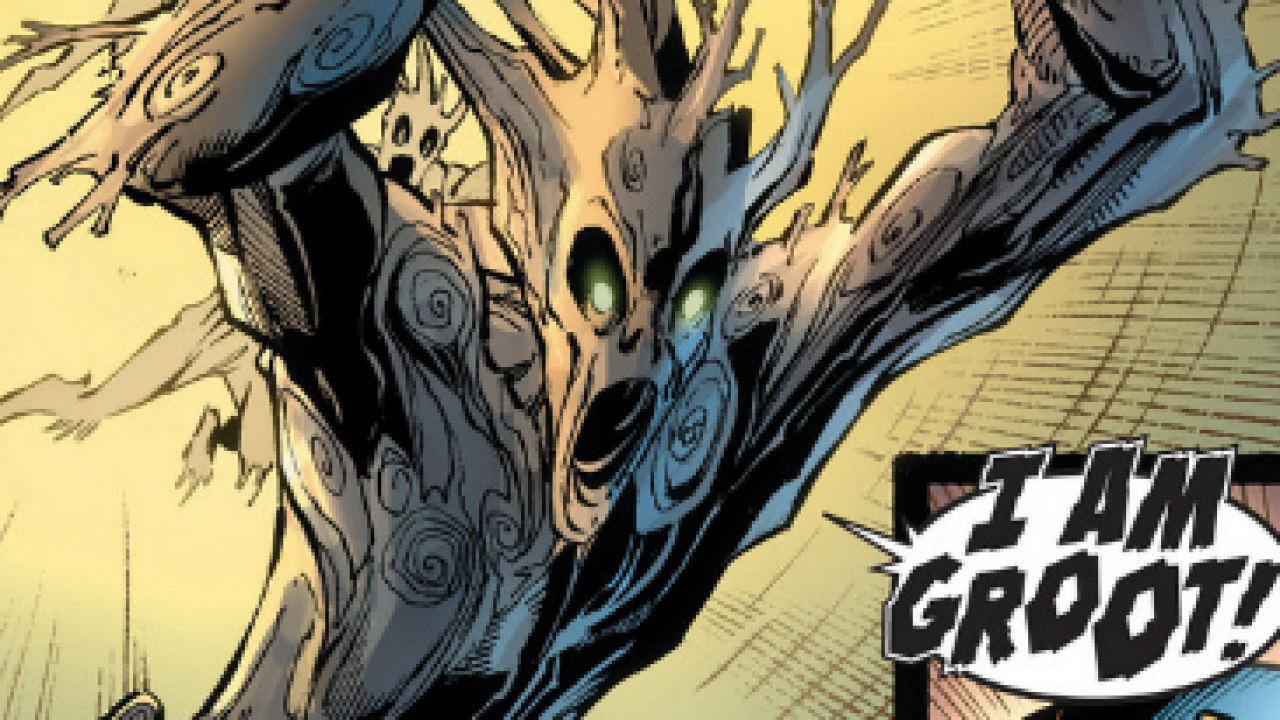 groot guardians of the galaxy comic