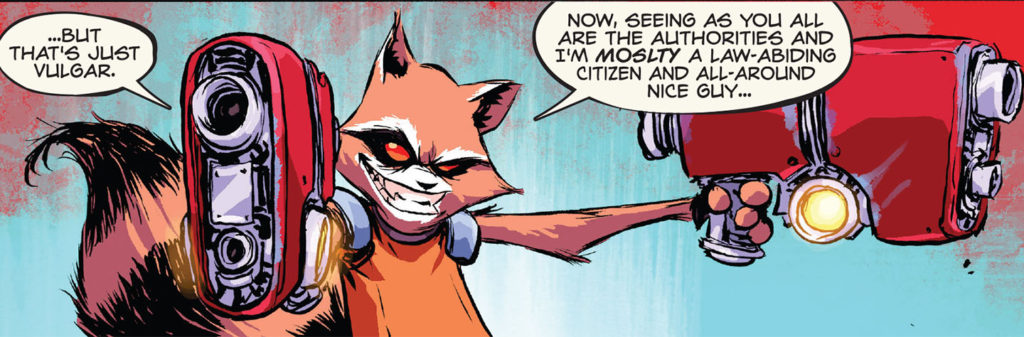 Rocket Raccoon Skottie Young