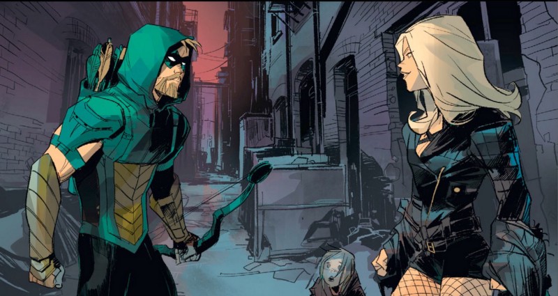 Green Arrow and Black Canary reunite in DC Rebirth