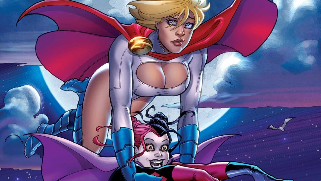 Harley Quinn and Power Girl