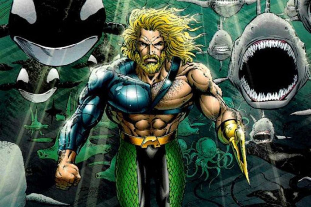 Aquaman gets a hook for a hand in DC's 1990 comics