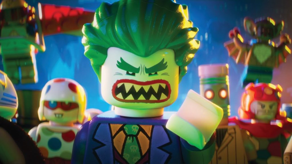 The Lego Batman villain Joker