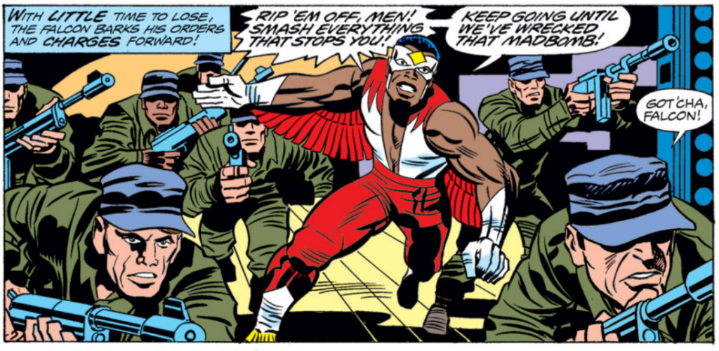 Falcon in Jack Kirby comics