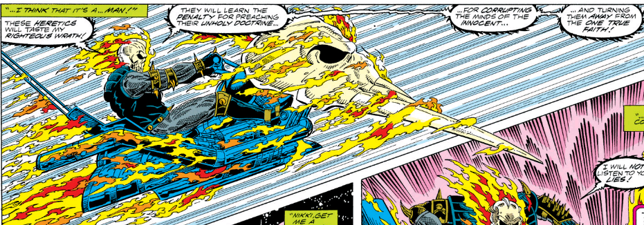 Ghost Rider in 90s Guardians comics