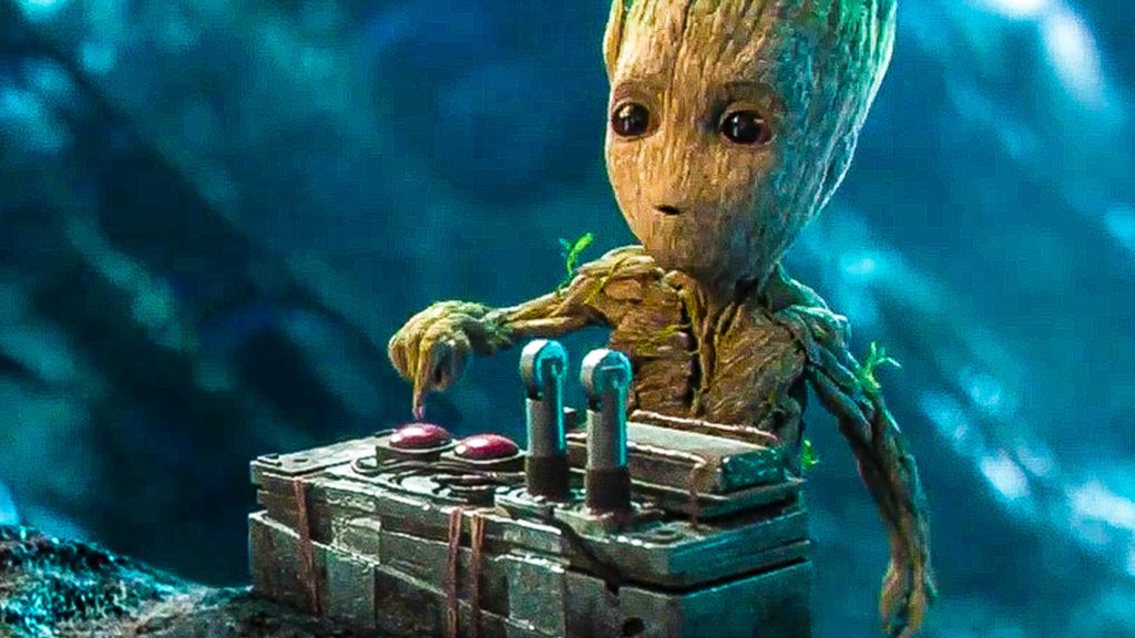 Baby Groot in Guardians 2