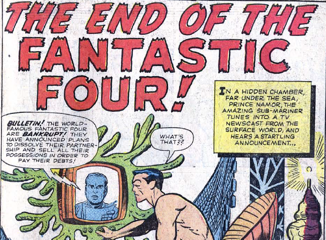 Stan Lee and Jack Kirbys Fantastic Four with Namor