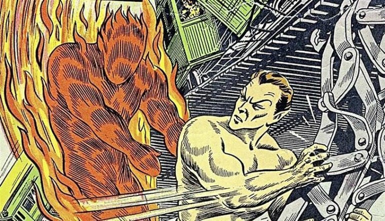 Namor and the Human Torch