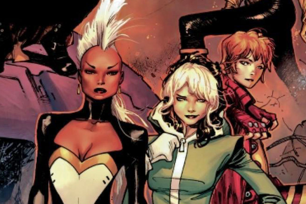 Storm leads an all women team of X-Men