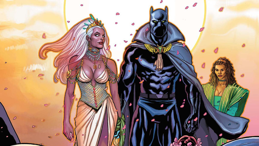 The Wedding of Black Panther and Storm