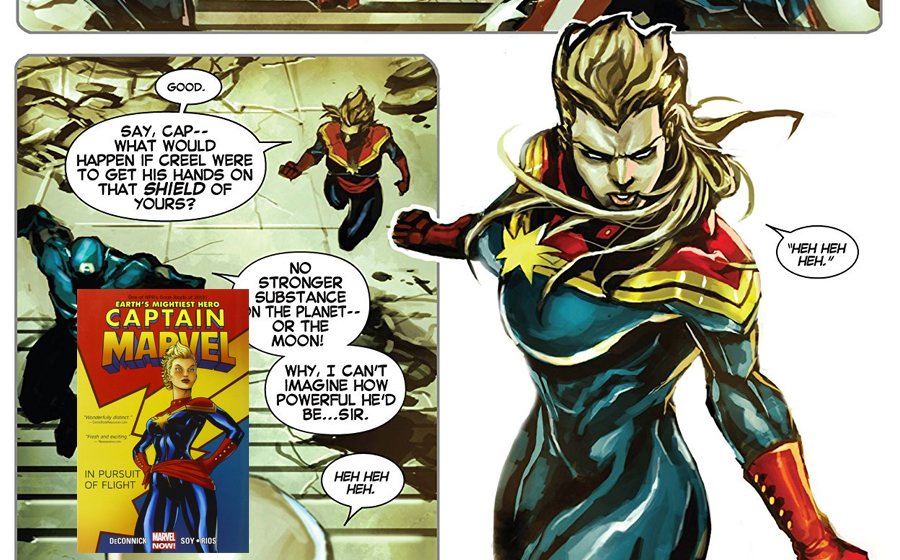 Carol Danvers become Captain Marvel