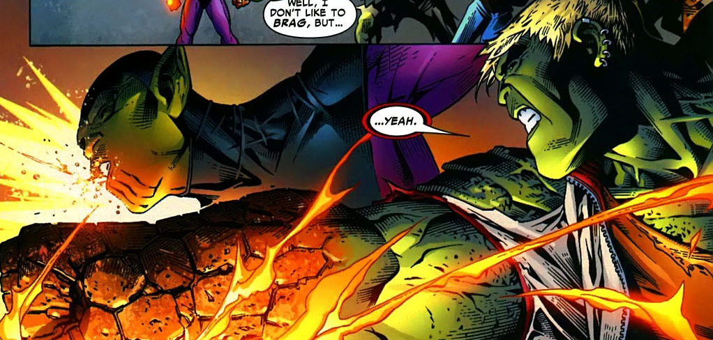 Skrulls vs the Young Avengers in 2000s Marvel comics