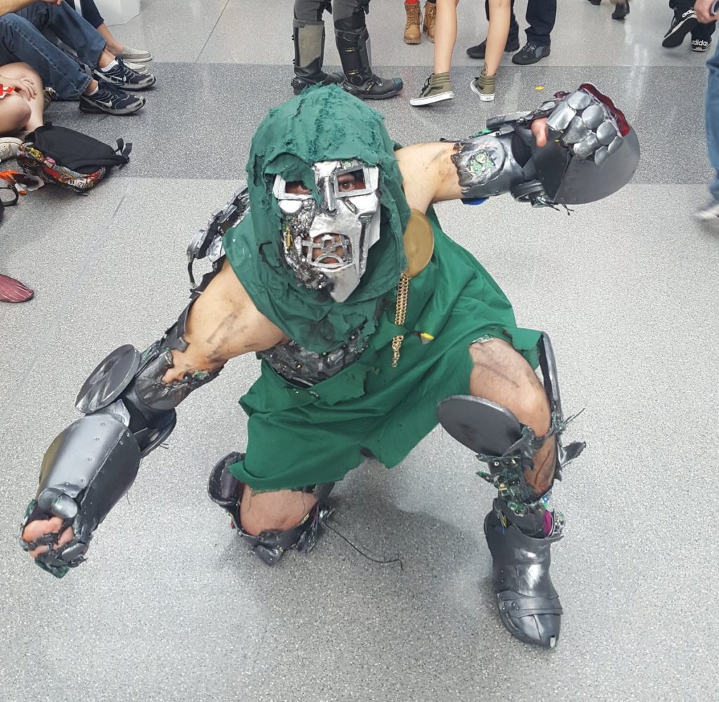 Doctor Doom cosplay at New York Comic Con