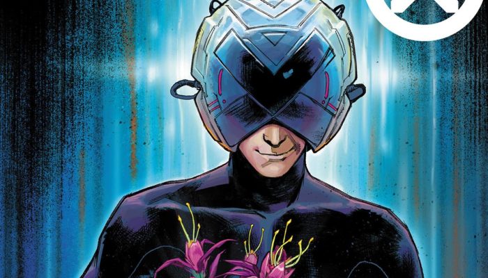 Professor X with the flowers of Krakoa